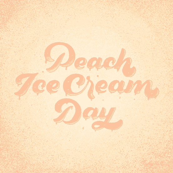 Peach Ice Cream Day