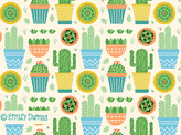 Cacti Pattern