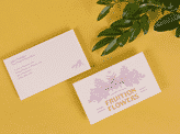 Fruition Flowers Business Card