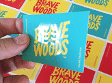 New Brave the Woods Business Cards