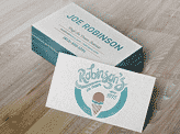 Robinson’s Ice Cream Business Card