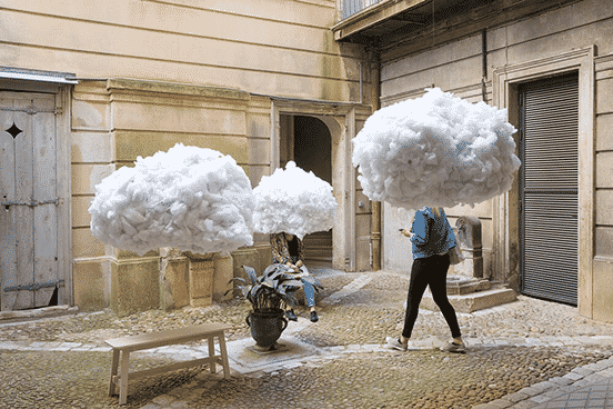 Suspended Clouds - The Design Inspiration | Creative Photo | The Design