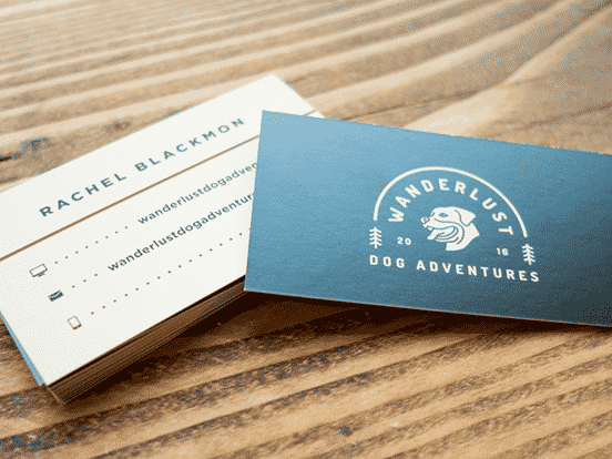 Wanderlust Business Cards