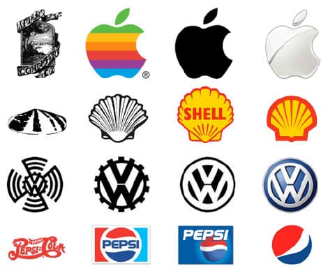 How logos have changed over the past decade