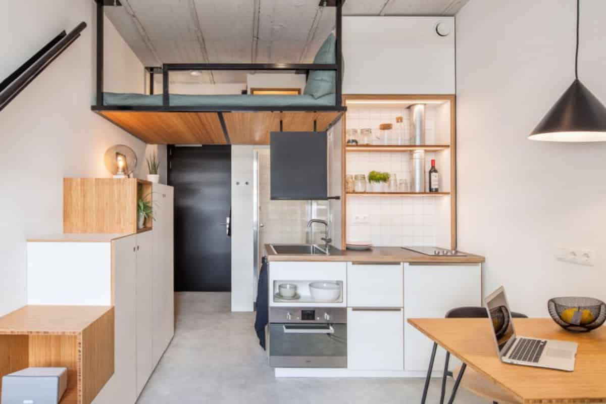 small kitchen space saving design