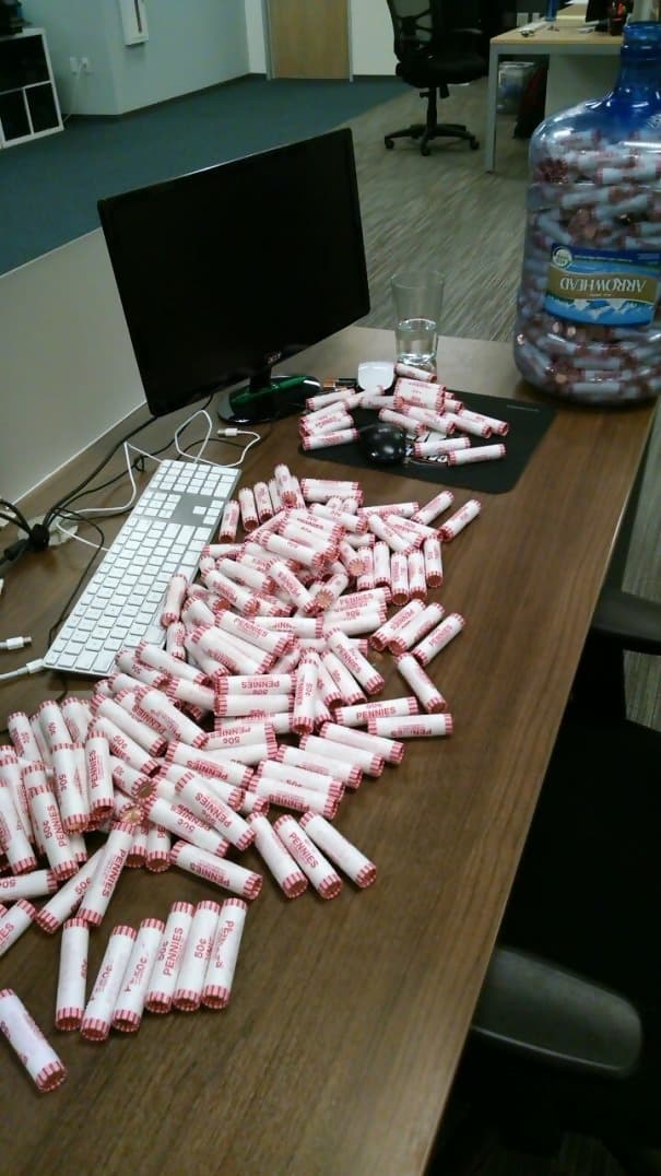 Medix - Office pranks = the best way to welcome your teammate to the office!