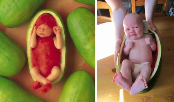 Who Came Up With Idea Of Putting Babies Inside Fruits And Vegetables?
