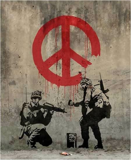 Macintosh HD:Users:brittanyloeffler:Downloads:Upwork:Banksy:Banksy-Soldiers-Painting-Peace-Sign.jpg