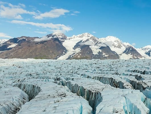 Glacier Alaska mountain, Russia sold to USA, mistakes