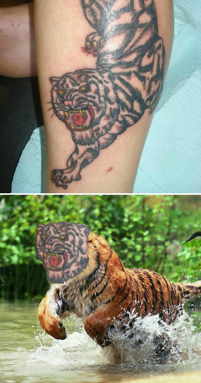 Tiger tattoo by me by wolfbainx on DeviantArt