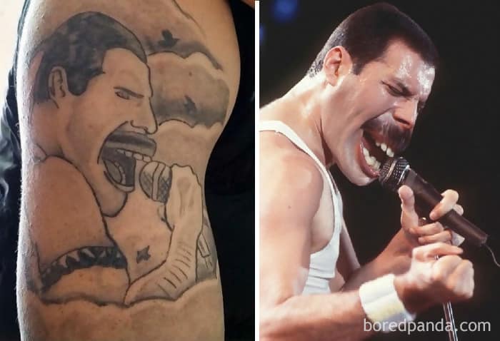 40 Freddie Mercury Tattoo Designs für Männer  Queen Ink Ideen  Mann Stil   Tattoo  Königin tattoo Tattoo ideen Afrikanisches tattoo