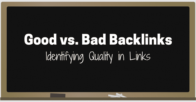 Image result for bad and good backlinks
