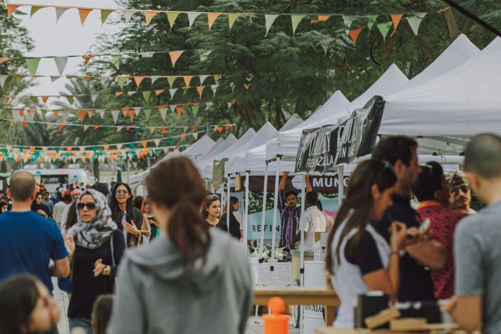How to Design a Commercial Outdoor Event - The Design Inspiration